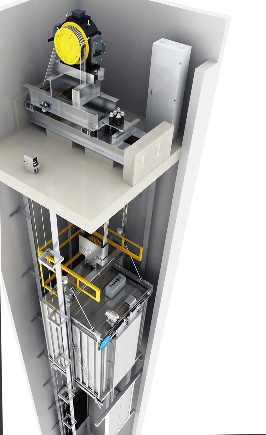Machine Room Passenger Elevator for 6 to 26 Persons/450kg to 1600kg
