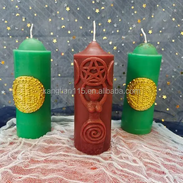 Wholesale Green Rituals Candle Tarot Ceremony Magic Candle