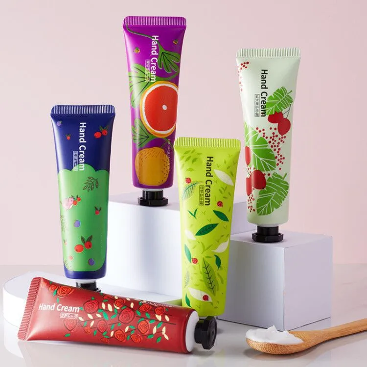  Собственная торговая марка Guangzhou cosmetics поставка с завода органический натуральный экстракт фруктов витамина С отбеливающий увлажняющий крем для рук