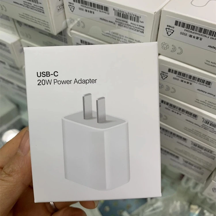 
Original 1:1 20W PD Charger Adapter US EU 18W Super Fast Charger Type C Quick USB C Power Adapter For Iphone 12 Charger 