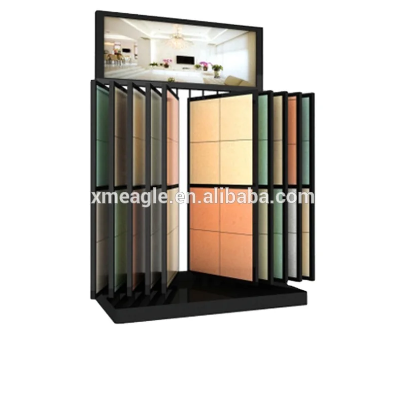 Tile exhibition frame, wooden floor display frame, stone display