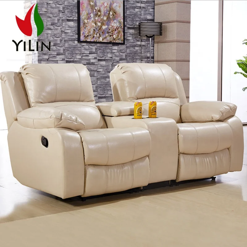 Online shop hot selling living room furniture sofa set house use leather sofa reclining loveseat
