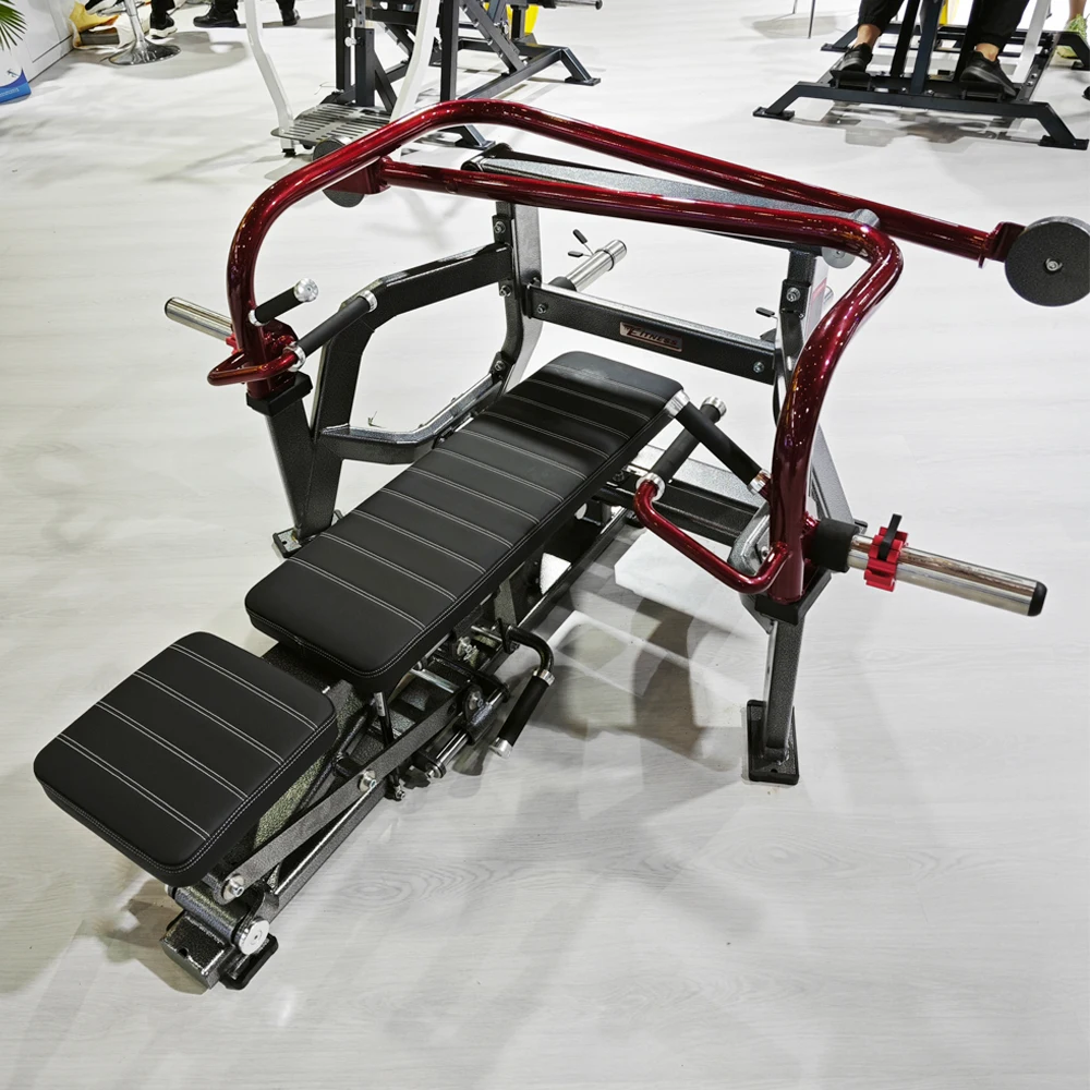 Commercial Gym Adjustable Seat and Backrest Height Crossover Multi Bench Press Gym Machine