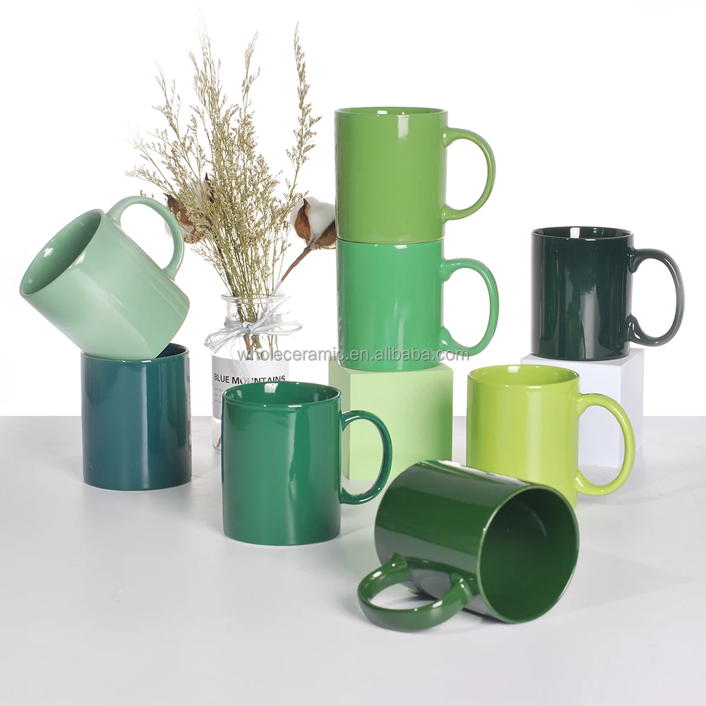 3 унции 10 унций 14 16 пустая Цветная Керамическая кружка с логотипом керамические кофейные эмалированные кружки по индивидуальному заказу