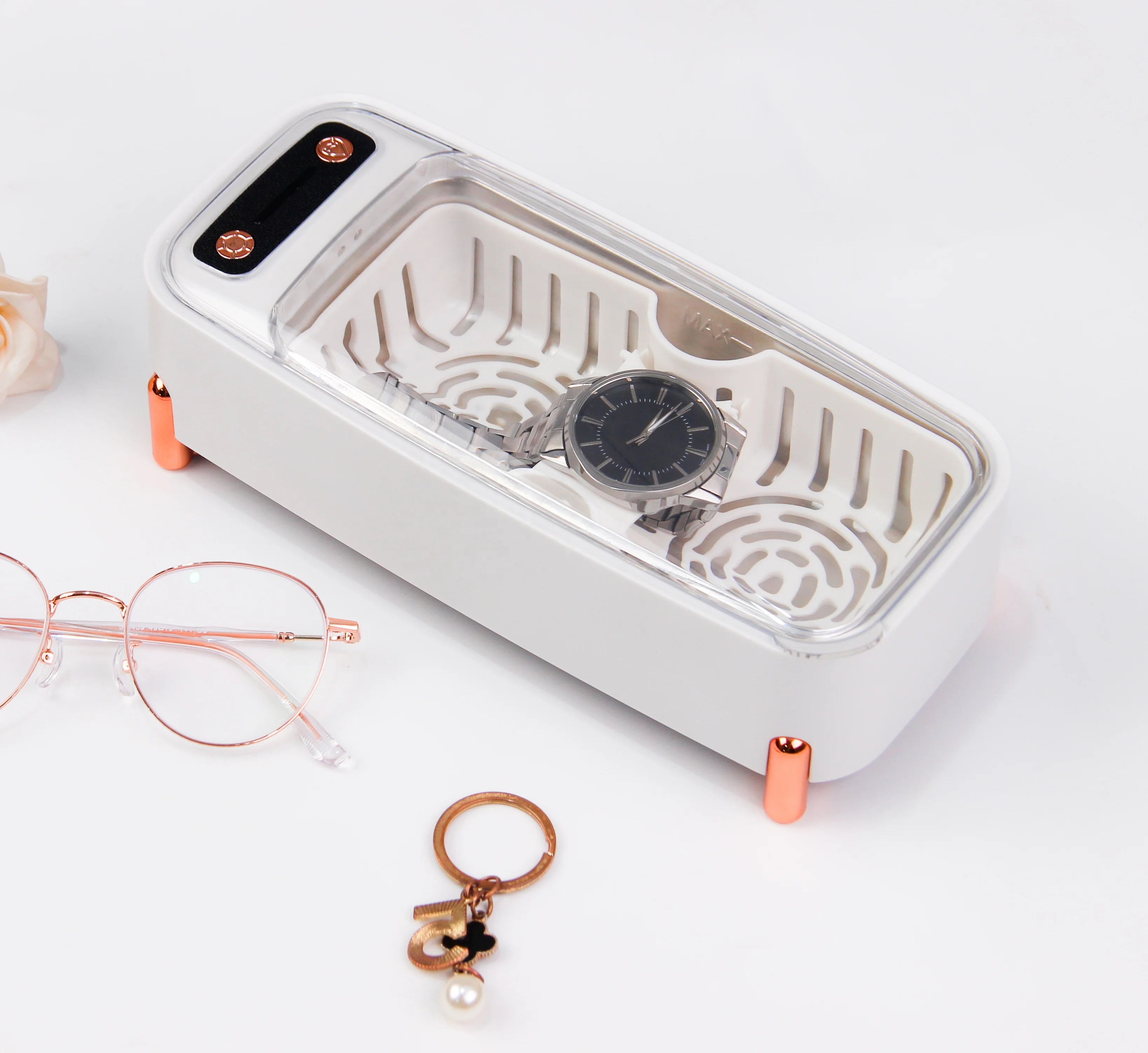 400ml 45Khz Newest Design Household Cleaning Machine Watch teeth Jewelry Ultrasonic Cleaner