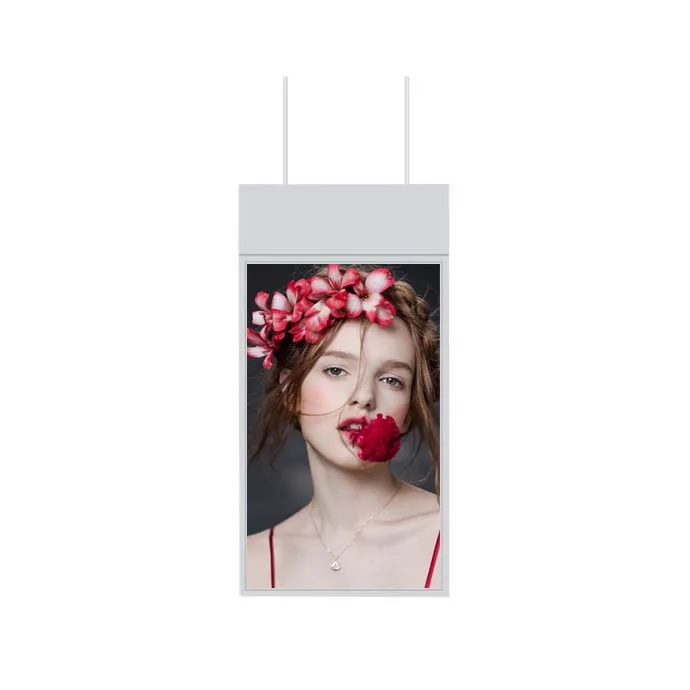 ODM 43 Inch Vertical PC Digital Signage Shop LCD Smart Single Side Store Display Screen Hanging PC Digital Signage