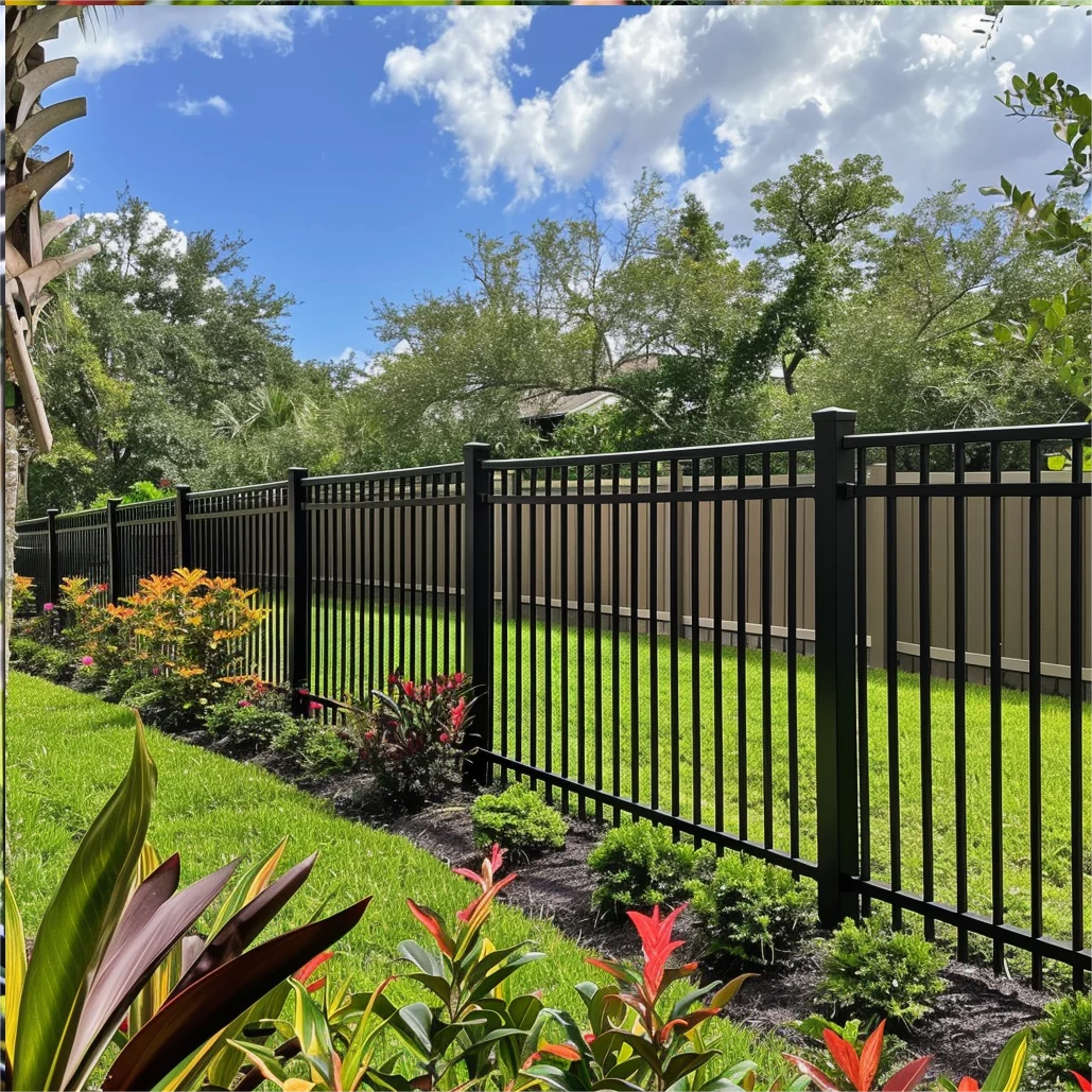 Алюминиевые панели ограждений сертифицированные металлические цепные звенья ограждения ограждение ворота на подъездной дорожке использование проволоки универсальные наружные