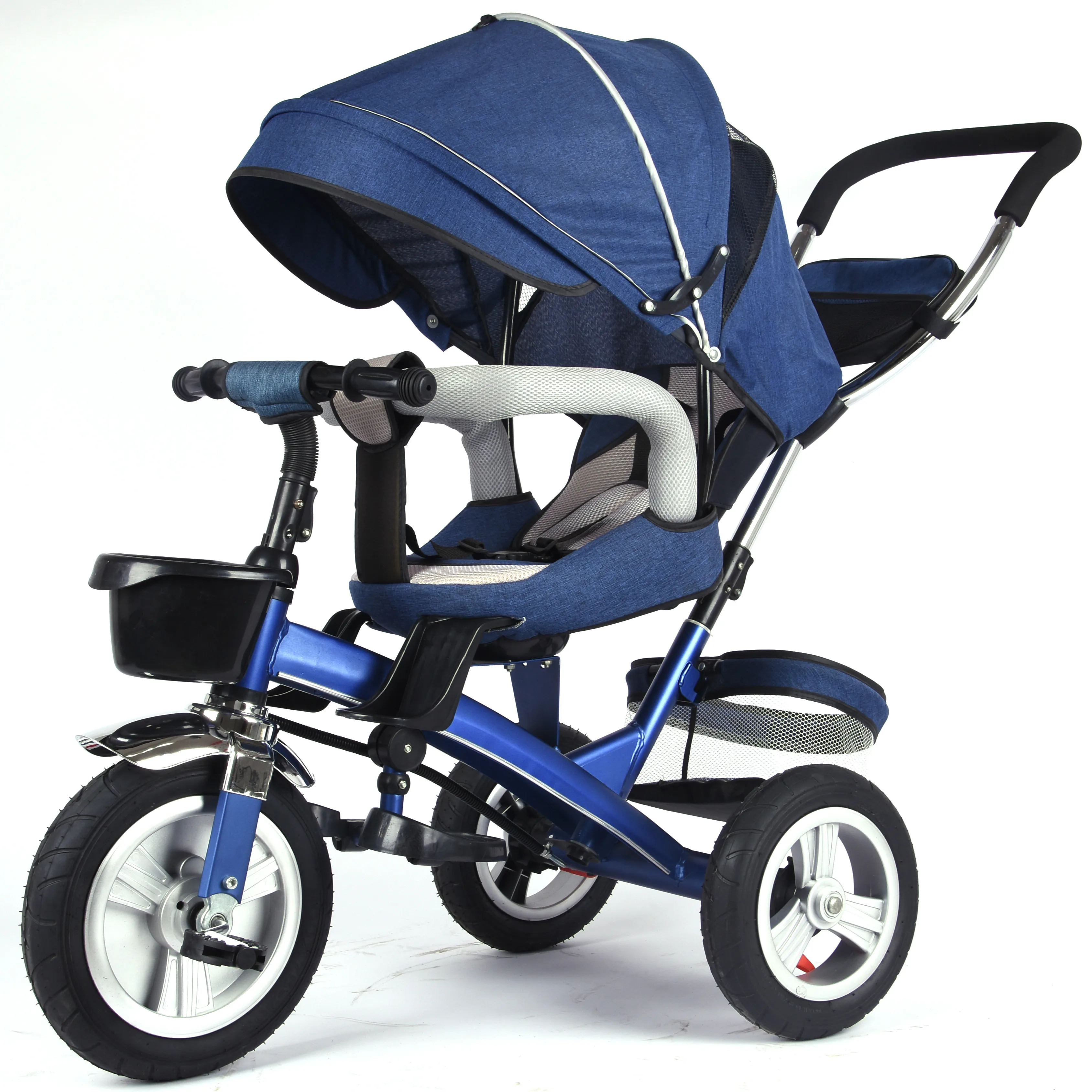 EU standards Customized wholesale stroller bike baby tricycles children kids push tricycle trike baby