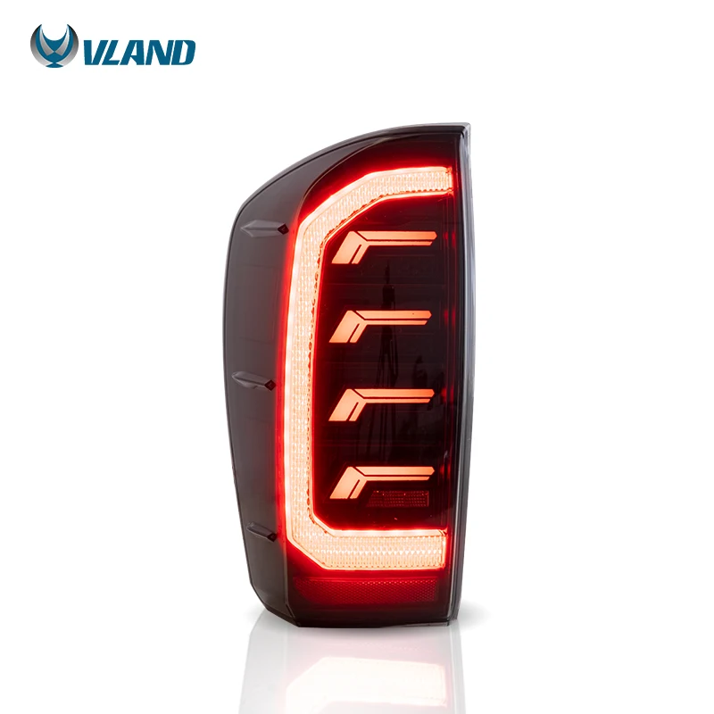 Vland Wholesale Factory Led Taillights 2016-2020 2021 TRD Off Road Tail Lights Trucks For Toyota Tacoma TRD Sport SR5 Taillamp