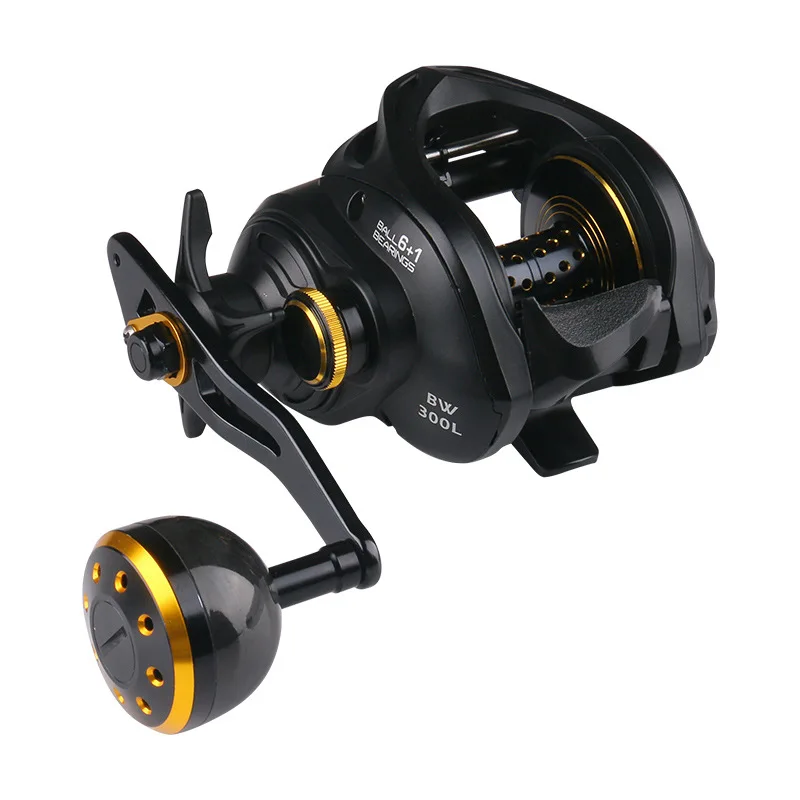 Haroi New reel 2021 BW3000 6+1BB carbon fiber material 16kg max drag fishing reel baitcasting reel saltwater