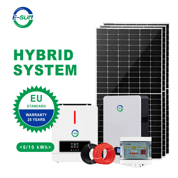 5kw home solar off grid systems lifepo4 100ah battery complete kit set hybrid 5000W solar panels energy system for power storage