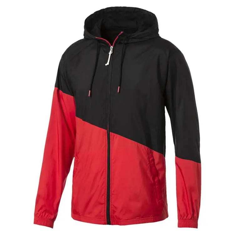 Фабричная Поставка полиэстер нейлон водонепроницаемый на заказ куртка мужская ветровка