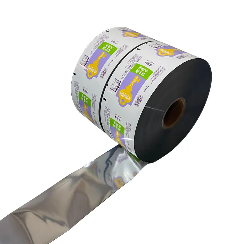 Пластик в рулонах для гайки еда конфеты шоколада упаковочная печатных биаксиально-ориентированной пластиковой пленки пластикового рулона