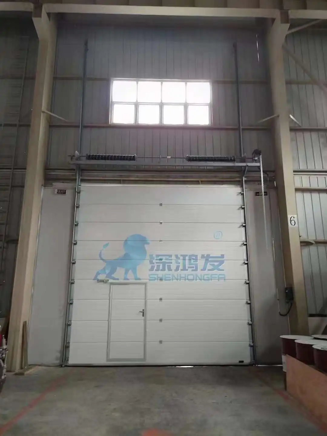 high speed doors transportation industry sliding door industrial gate of logistics park