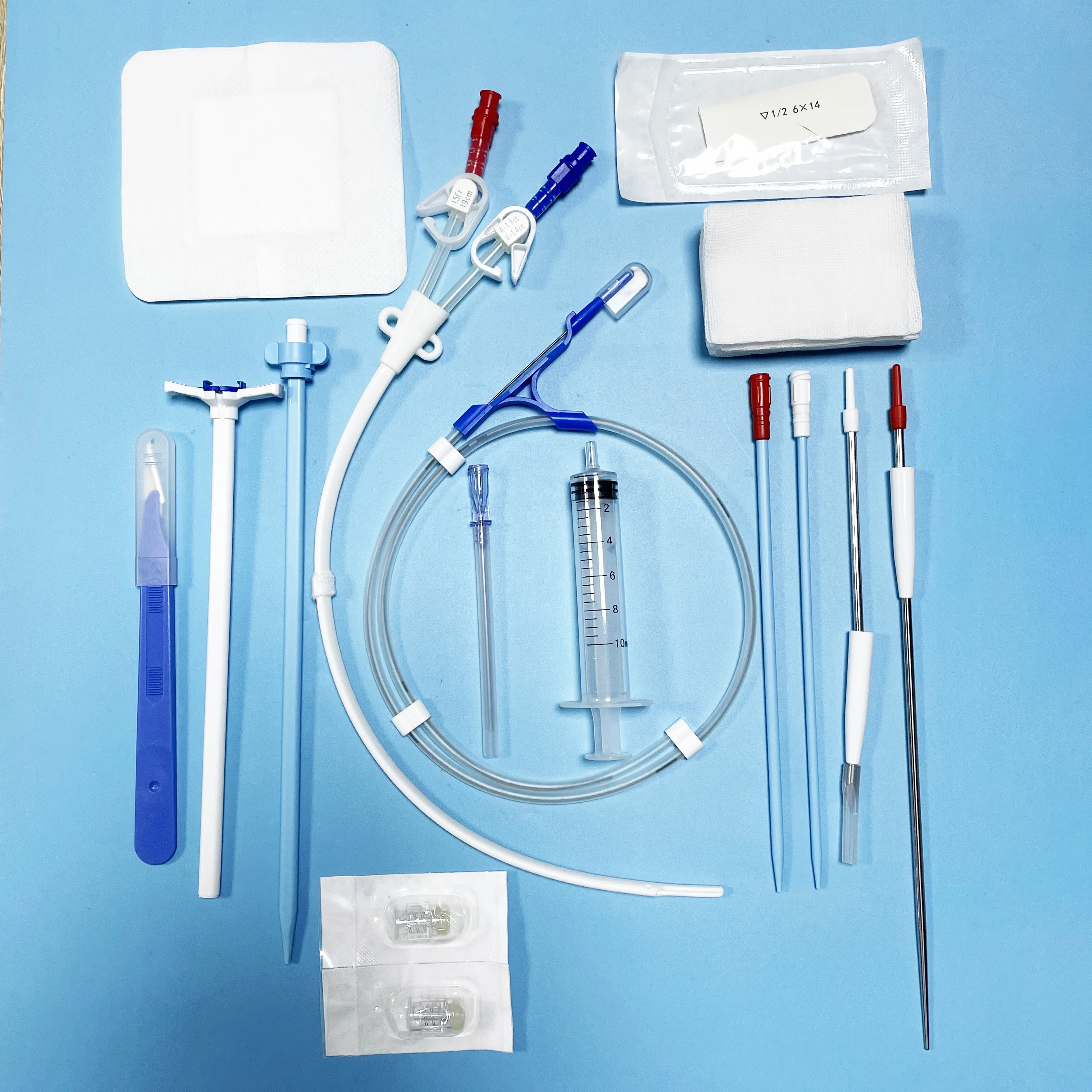 Tianck medical factory manufacturer supplies anesthesia long term hemodialysis catheter