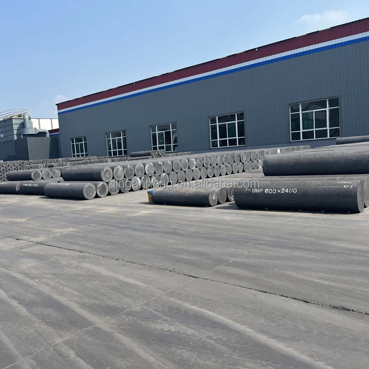 High Quality Graphite Electrode Manufacture rp hp UHP 200 250 300 400 500 600 700mm