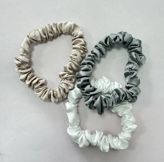 Women Silk Satin Scrunchies Accessories Elastic Hair Bands Hair Tie
