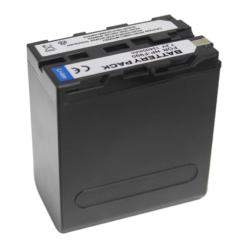 Цена по прейскуранту завода-изготовителя 13400 мАч 8 ячеек аккумулятор NP-F970 NP-F980 NP-F990 для Sony MVC-FD92 FD95 FD97 HVR-Z1 HVR-V1J