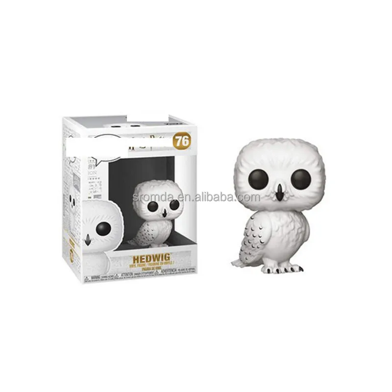 Hot Movie Harry Po-tter Vinyl Figure Funkos POP Action figure 75 Doby #76 Hedwig 06 Lord Voldemort PVC figure toys