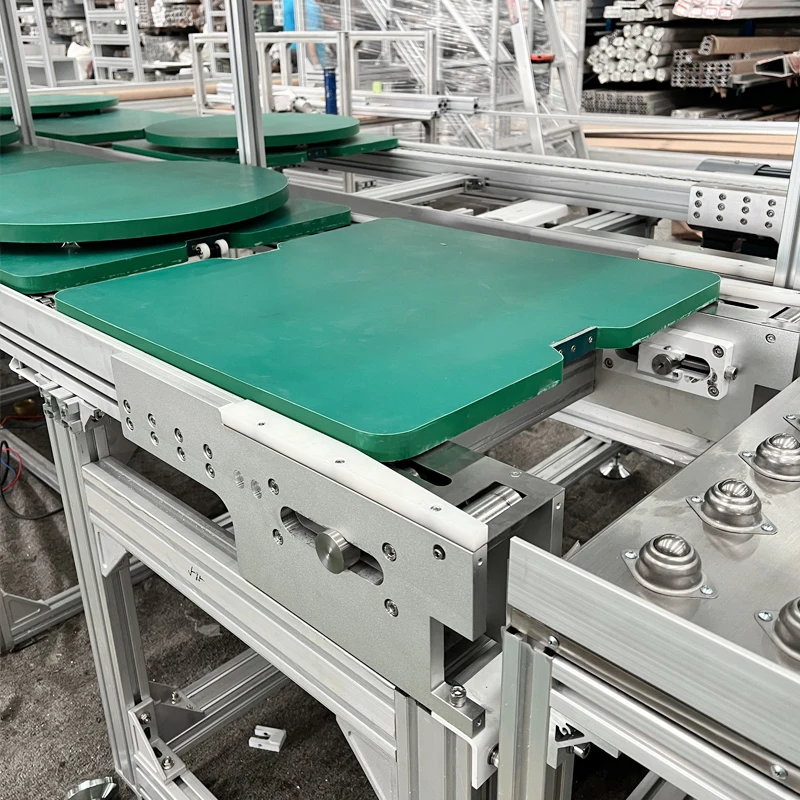 Hot Sale Wholesale Automatic Double Speed Chain Conveyor Workbench Assembly Belt Line Double-speed Chain Conveyor