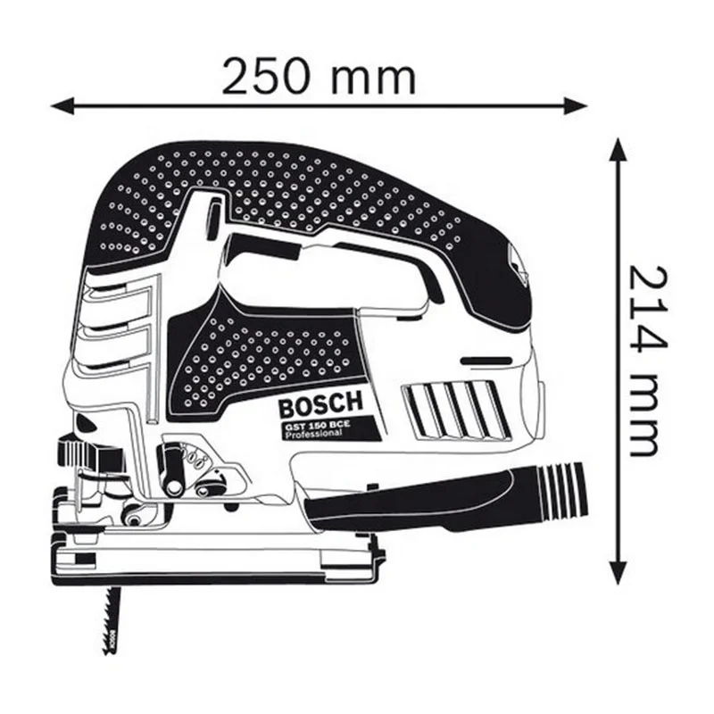Hot selling original adjustable speed industrial curve saw GST150BCE woodworking tools home woodworking saw