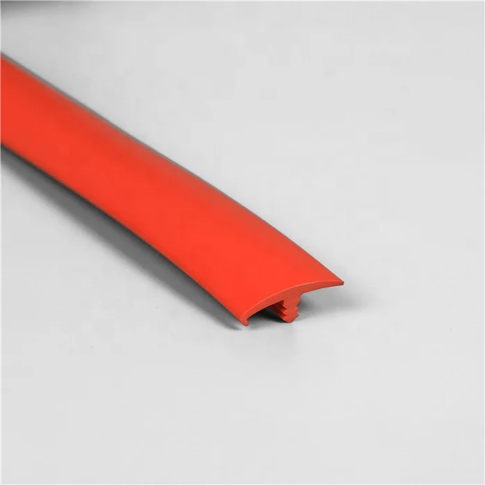 T mold T shaped profile PVC edge band plastic trim from china supplier for table