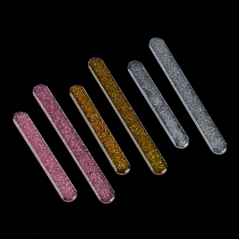 High quality Wholesale Gift Custom Logo Durable Crystal Glass Nail File