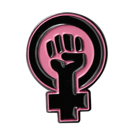 Woman Power Enamel Lapel Pin Manufacturer