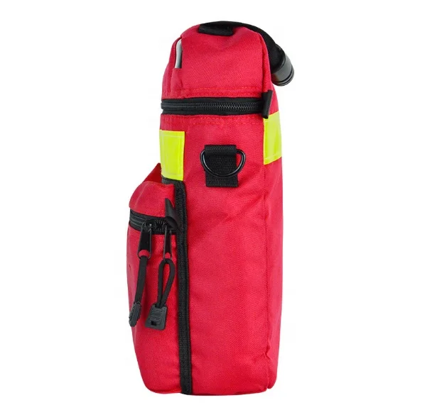Nylon Soft AED Bag Carry Defibrillator with Handle and Shoulder Strap for First Aid Use