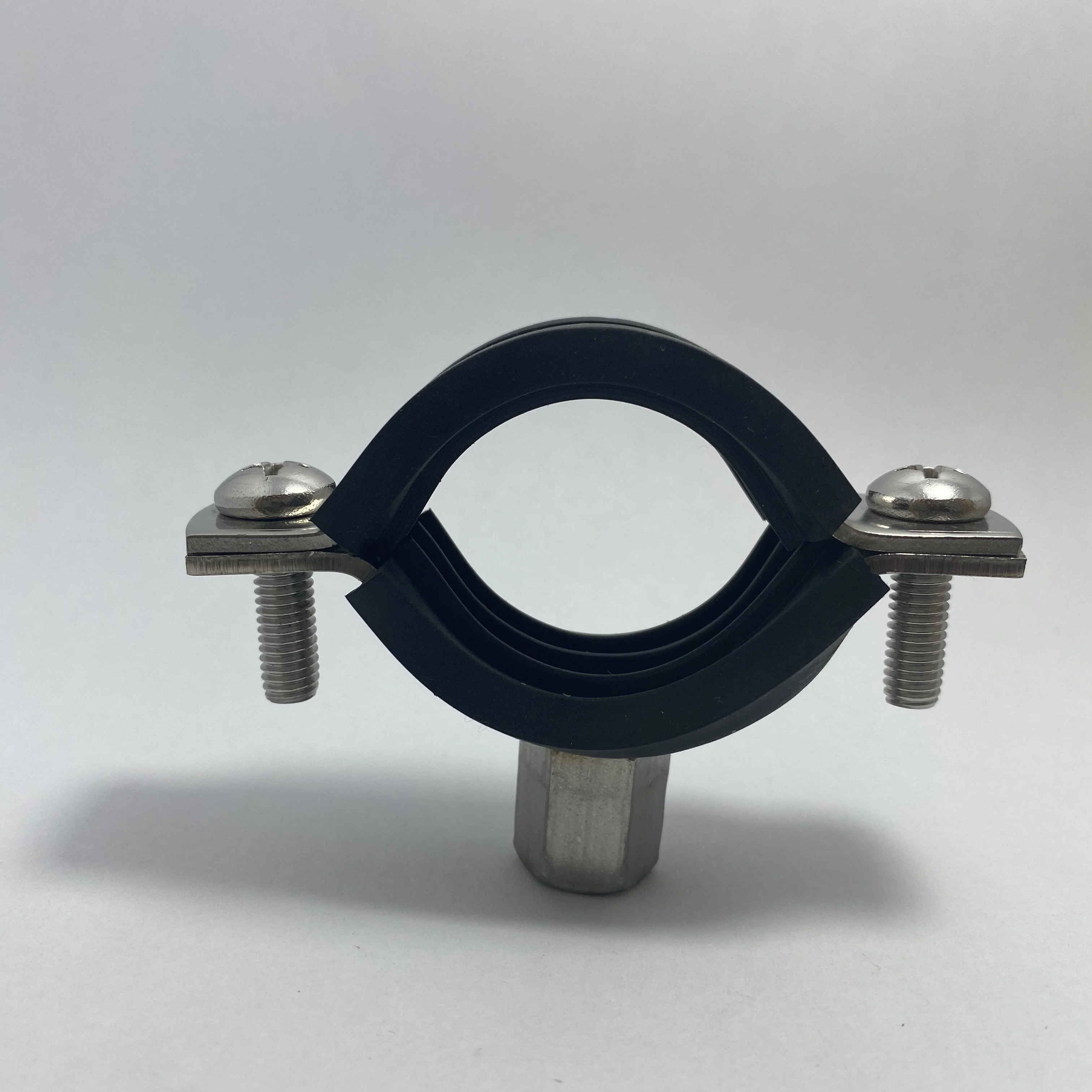 hanging China supplier pipe clamp with rubber