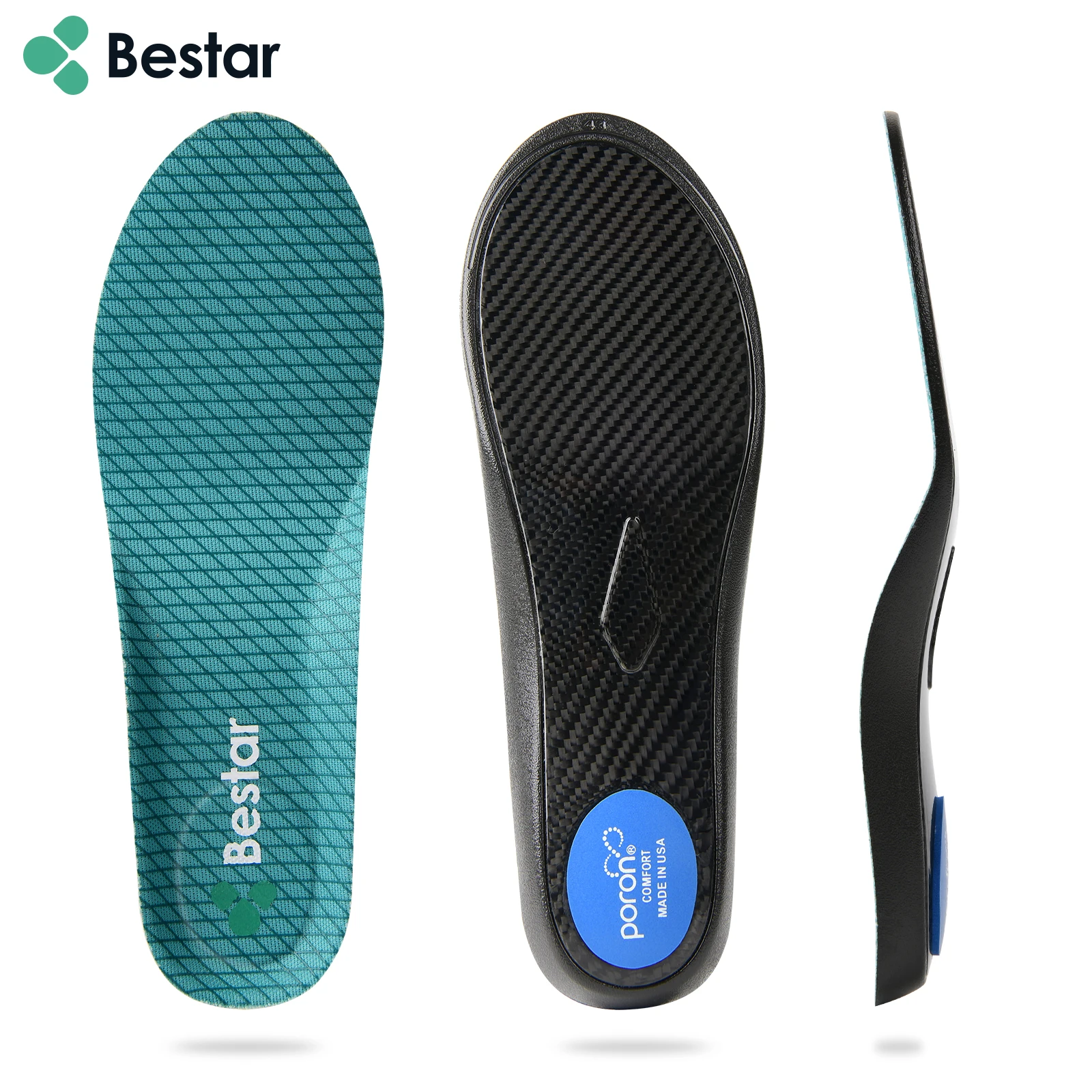 Customized Carbon Fiber Shoes Parts High Stiffness Carbon Fiber Insoles Flatfoot Orthopedic Orthotic Arch Support Vktry Insole