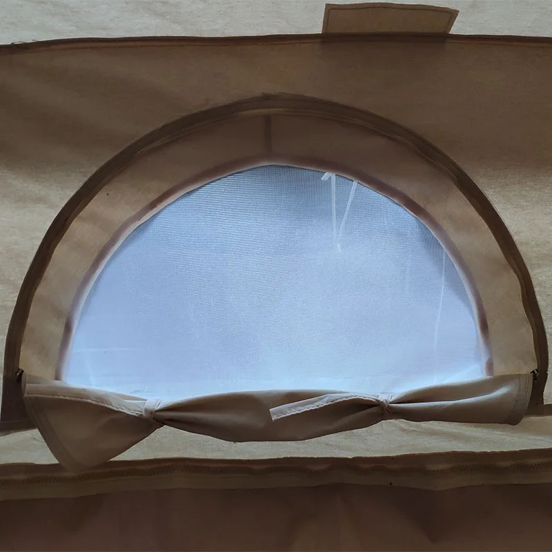 3-4 Person Waterproof Moistureproof Glamping Outdoor Oxford Classic Ridge A-frame Tent