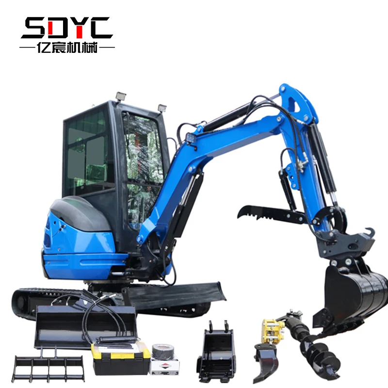 Бесплатная доставка экскаватор EPA Kubota 2 5 тонн гидравлические Гусеничные экскаваторы дизельные двигатели мини-экскаваторы с кабиной