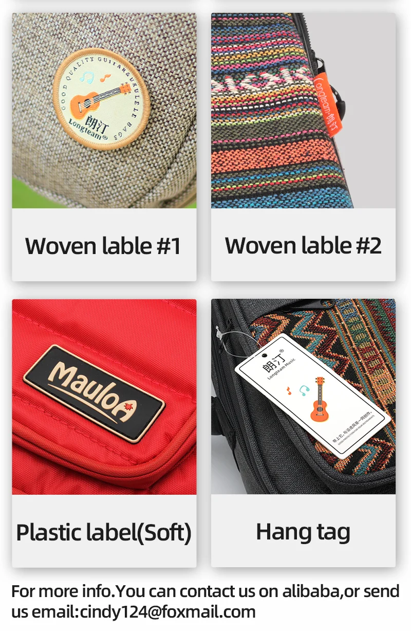 soprano concert tenor ukulele bag waterproof 15mm padding 21"23"26"ukulele guitar case black brown and khaki color backpack