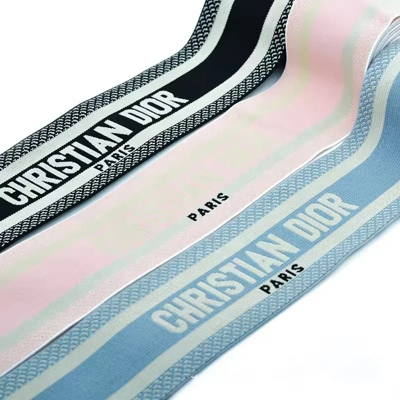 Wholesale Price Custom Private Label Band Underwear Jacquard Elastic Band Nylon Webbing Waistband for Clothing Webbing Shoes