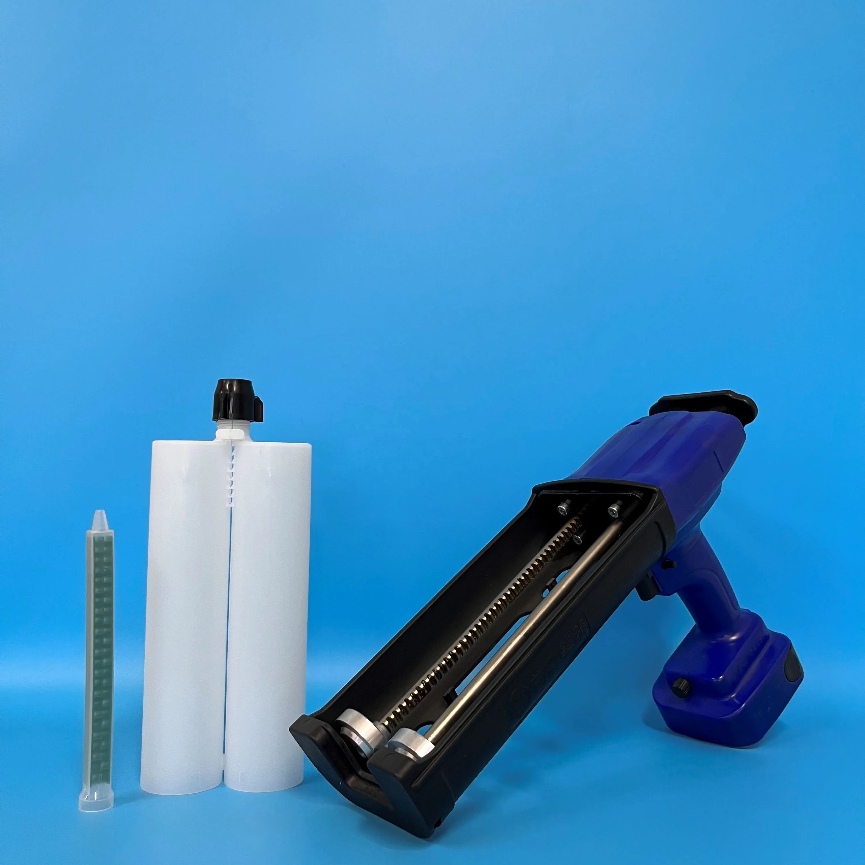 Hilti 600ml 1:1 Battery Caulking Gun AB Glue Gun Construction Tool for Polyester Resin Dispenser