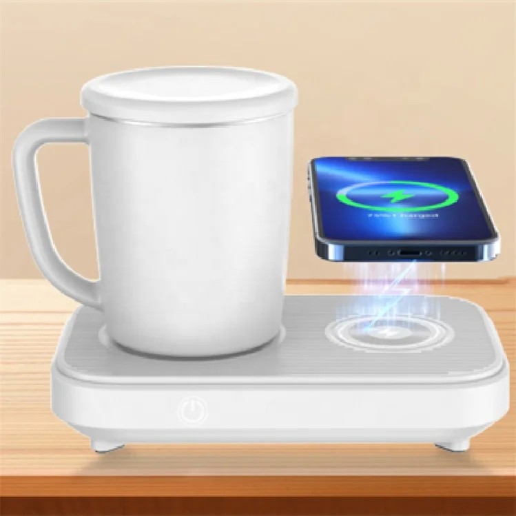 Advanced Technology 350ml Self Heating And Cooling Mug Cup With Charger Base