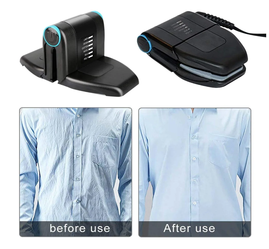  Mini handheld electric folding clothes iron travel dry steam mini flat