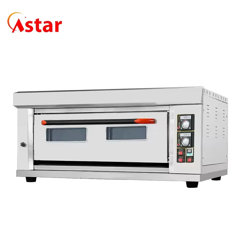 Лидер продаж коммерческая газовая печь серии Astar Crown S 1 Дека 2 лотка