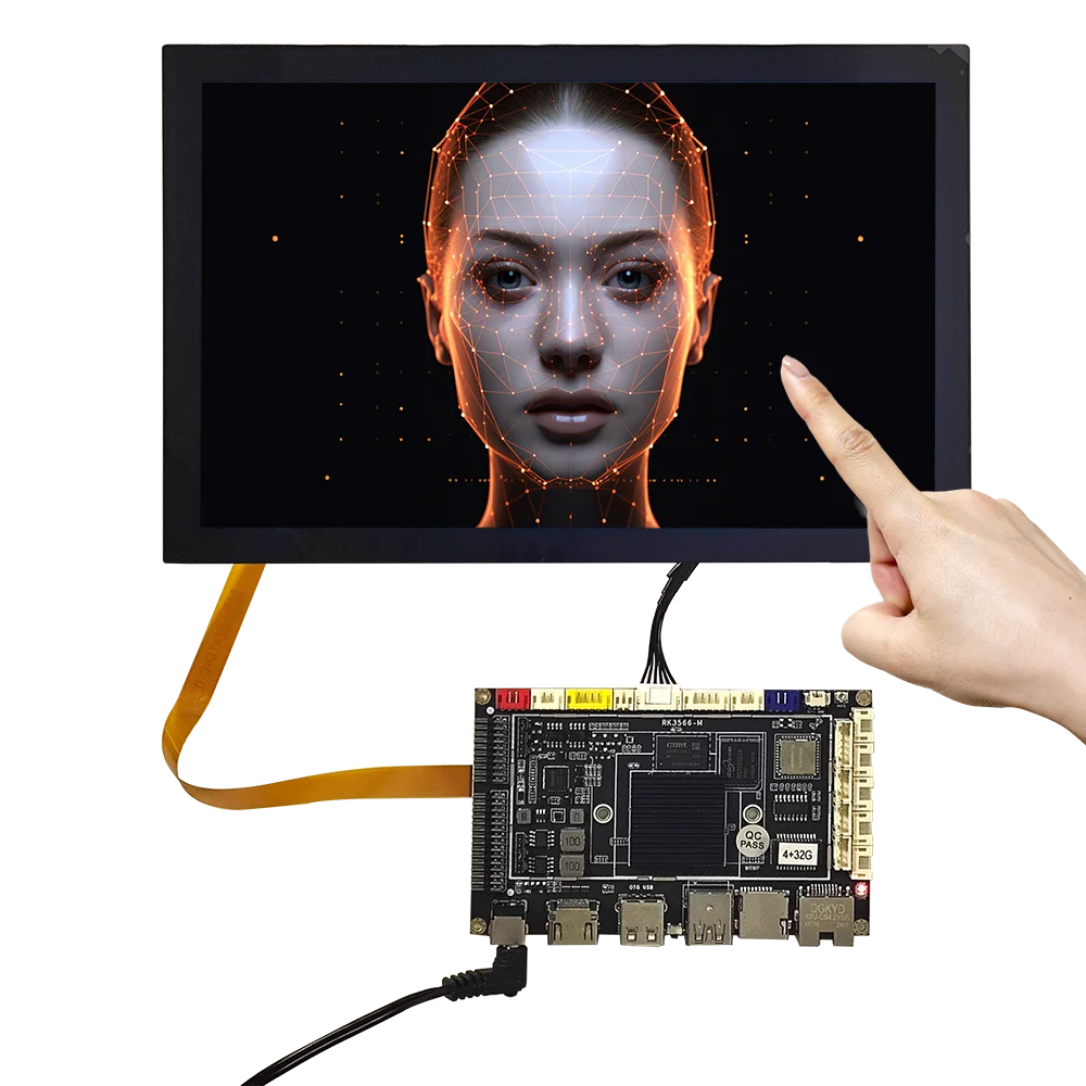 10.1 tft touch lcd module screen 1280x800 31P MIPI 6P I2C with driver controller main board controller android 11 RK3566 4+32GB