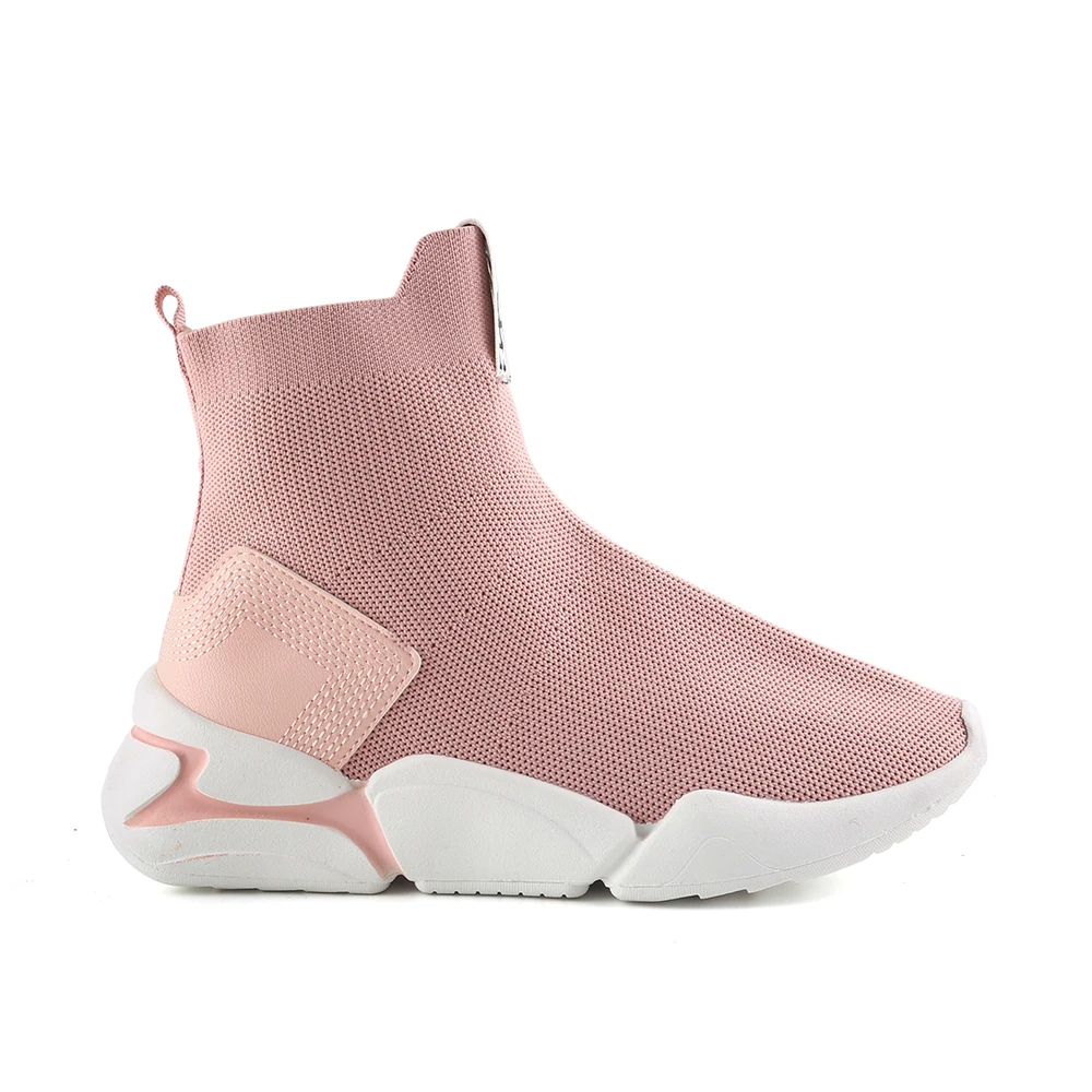 
High quality flat casual breathable mesh running shoes 