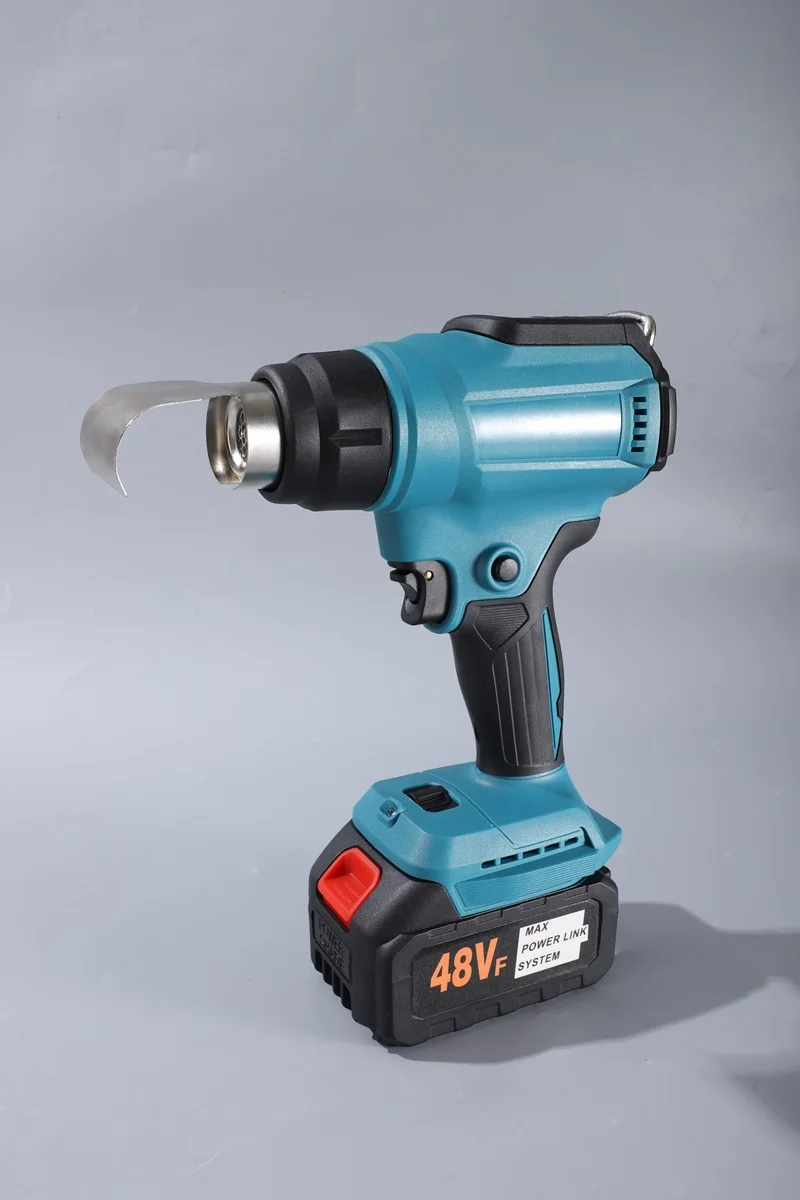Home Battery Power Temperature Adjustable Hot Air Blow Gun Home Industrial Electric Heat Gun