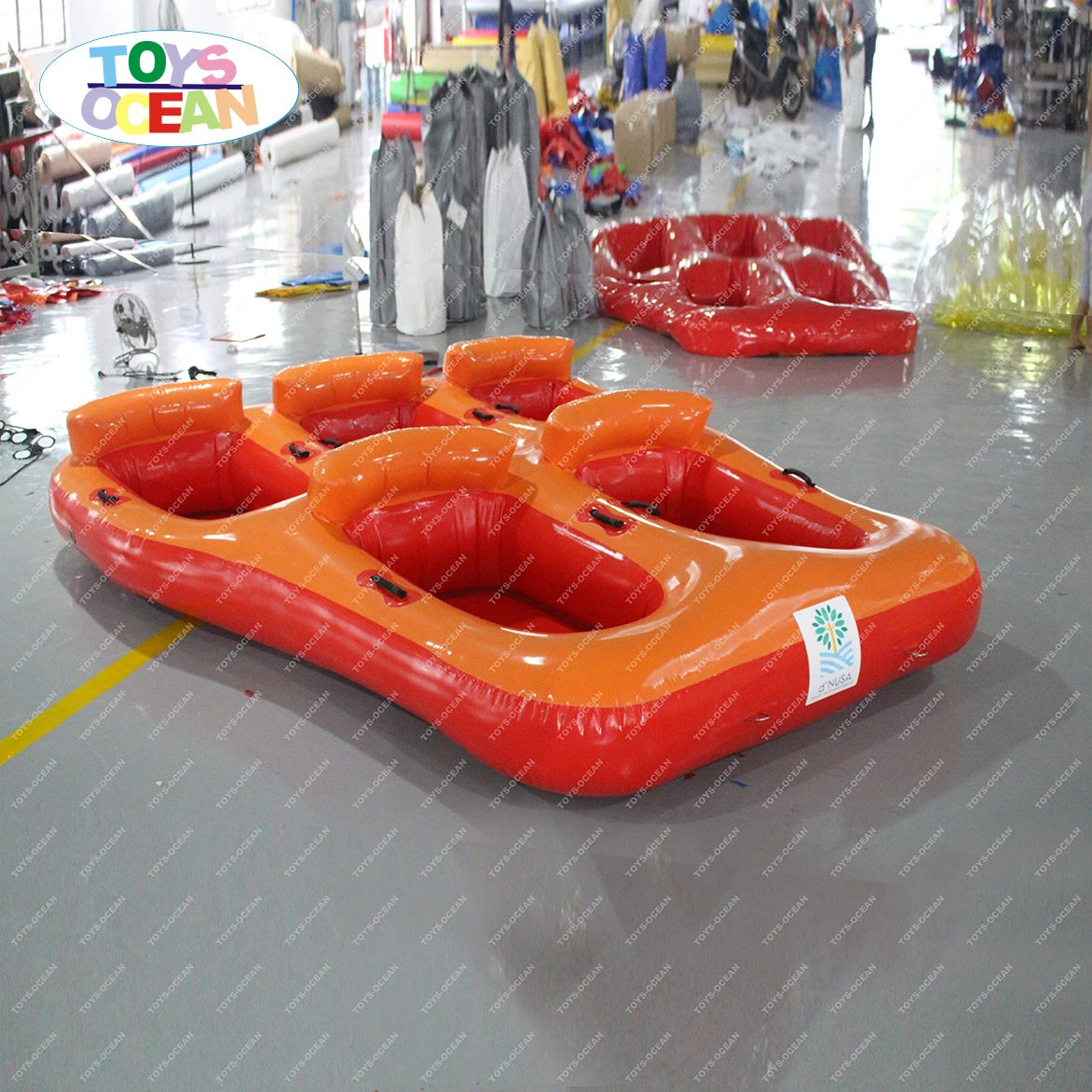 inflatable surfing boat tube towable flyig towable water ski inflatable water ski