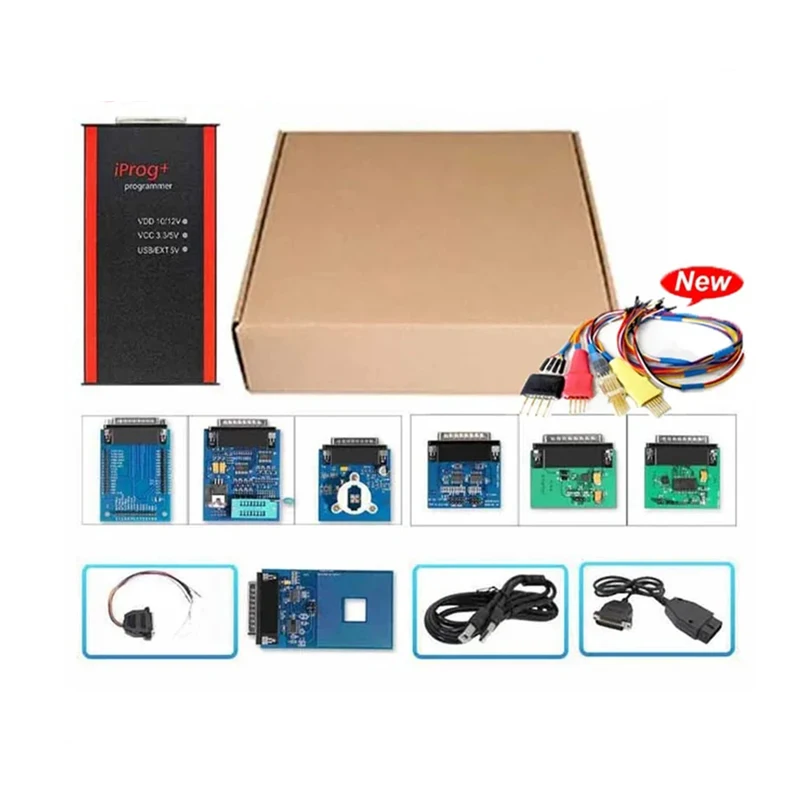 IPROG Pro V87 IMMO Car Radio SRS Reset Dashboard Full ECU Key Programmer Replace Digiprog Carprog