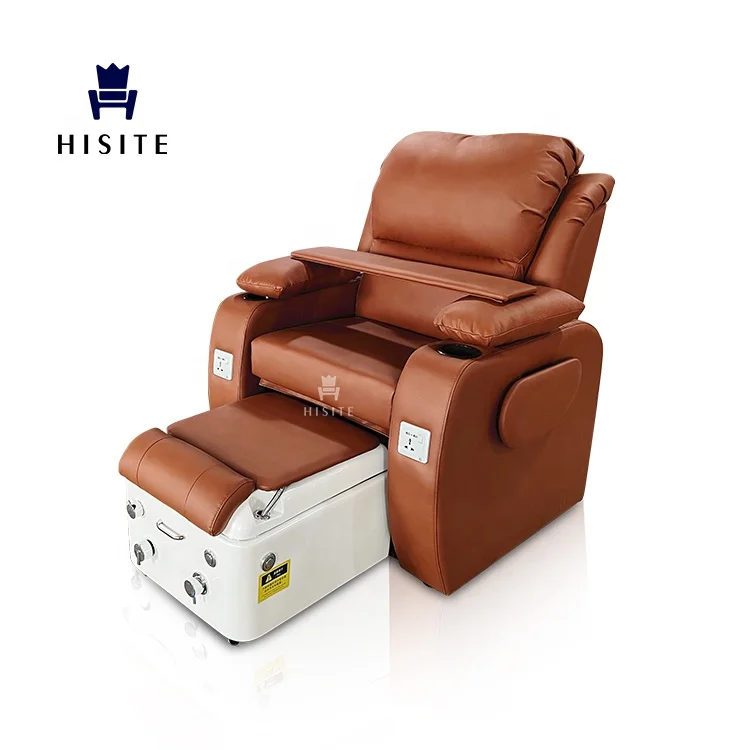 Hisite Beauty Salon Foot Spa Bath Reclining Pedicure Chairs for Sale