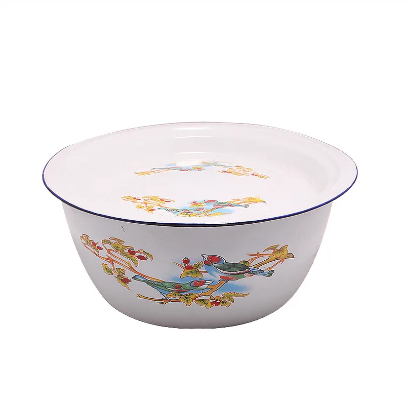 Fine Quality China Manufacturer   Casserole Pot  Cover Setenamel Enamel Finger Bowl