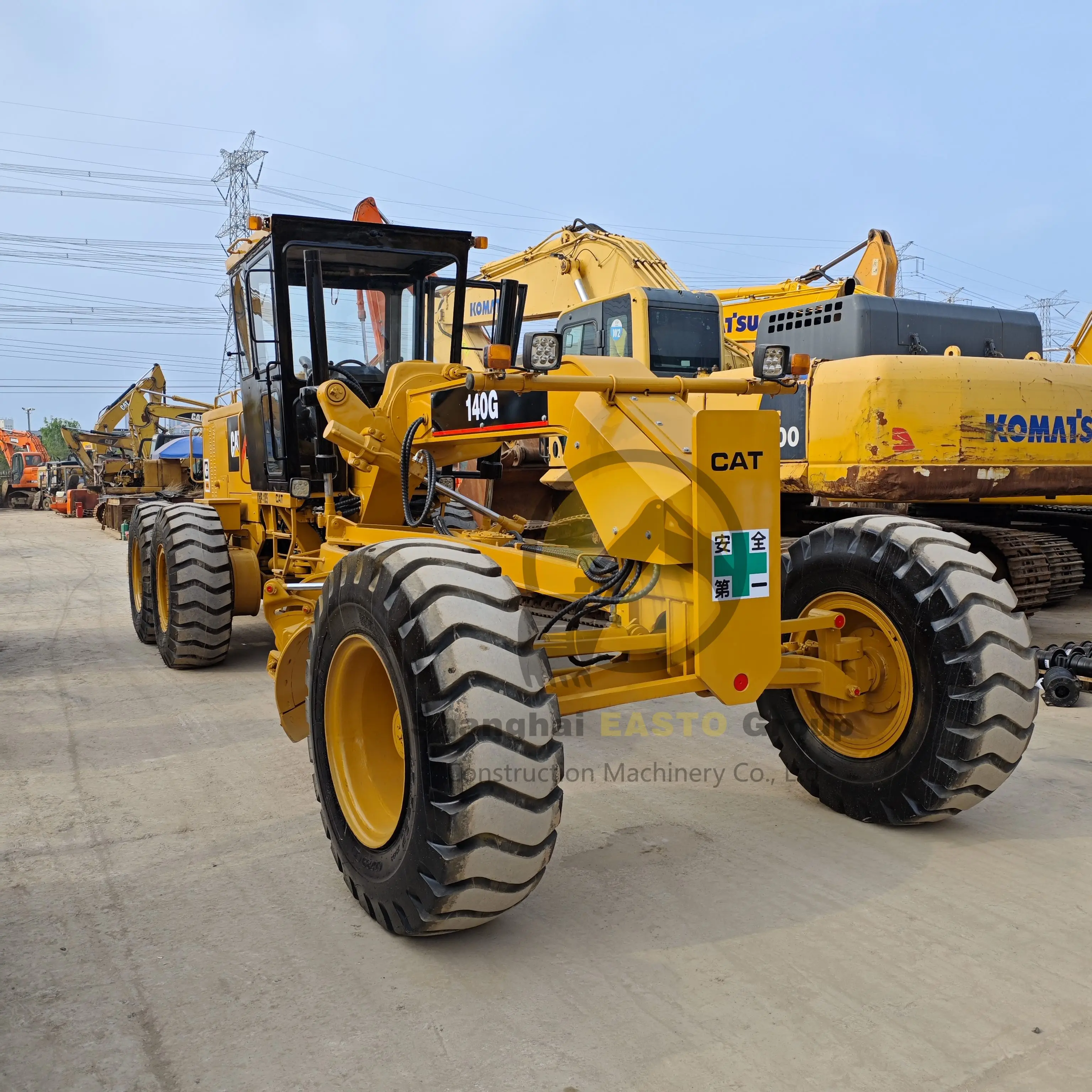 Heavy Duty Equipment Earth Moving Motor Grader Original Cat Used 140g 140h 140 Caterpillar Used Cater Motor Grader