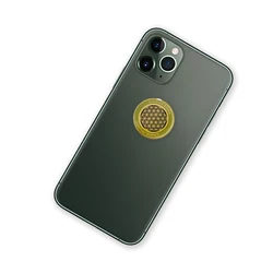 2500cc negative ions ,EMF, EMR Silicone rubber anti radiation sticker /patch/chip with waterproof  for phone and computer
