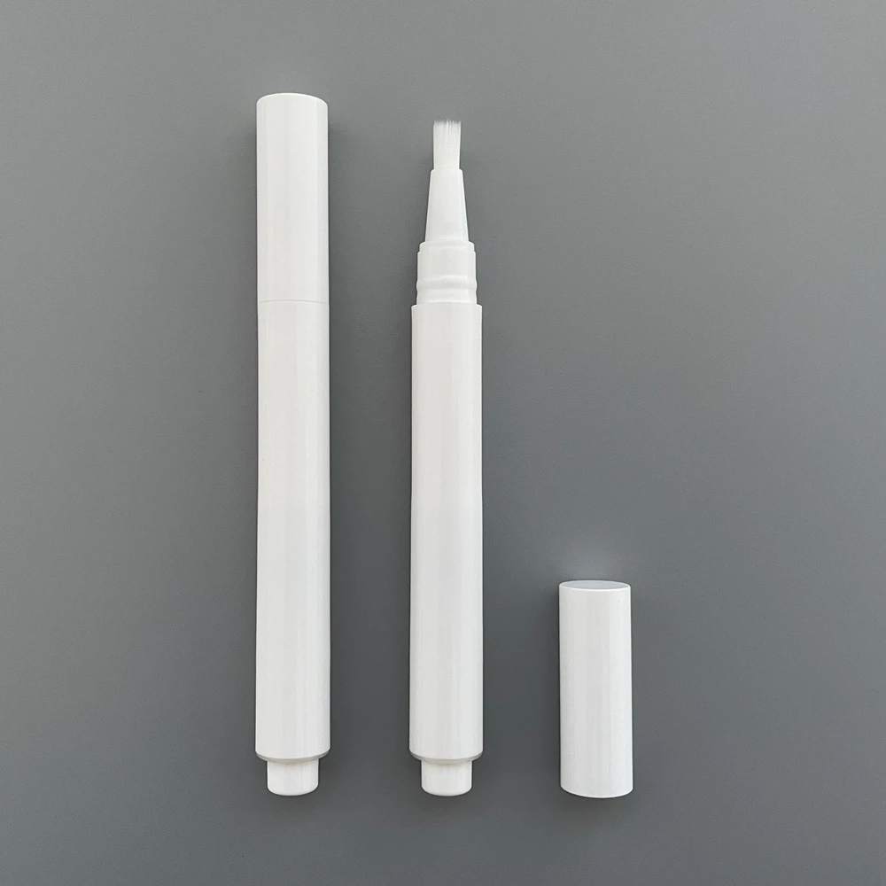 Stock 100pieces Empty Cosmetic Click Pen for Teeth Whitening  Eye Cream With Brush Applicator Good quality Lip Gloss tube