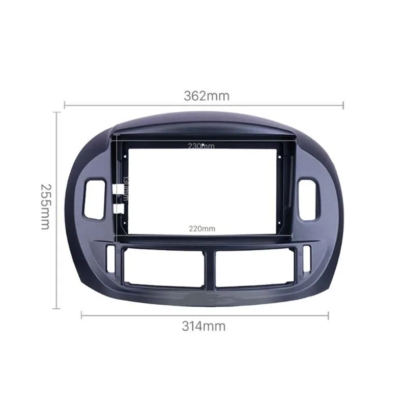 For Toyota Estima 2004 Car radio stereo frame repair Fascia Panel Plate Trim Kit Frame Panel Dash Car Radio Fascia frame
